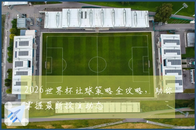 2026世界杯让球策略全攻略，助你掌握最新投注动态