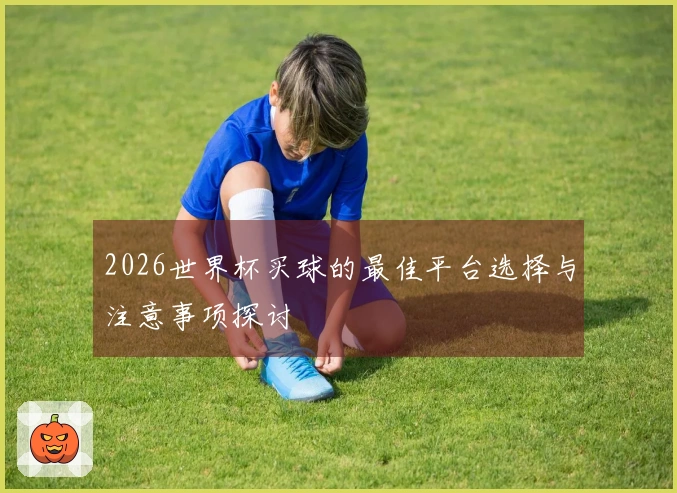 2026世界杯买球的最佳平台选择与注意事项探讨